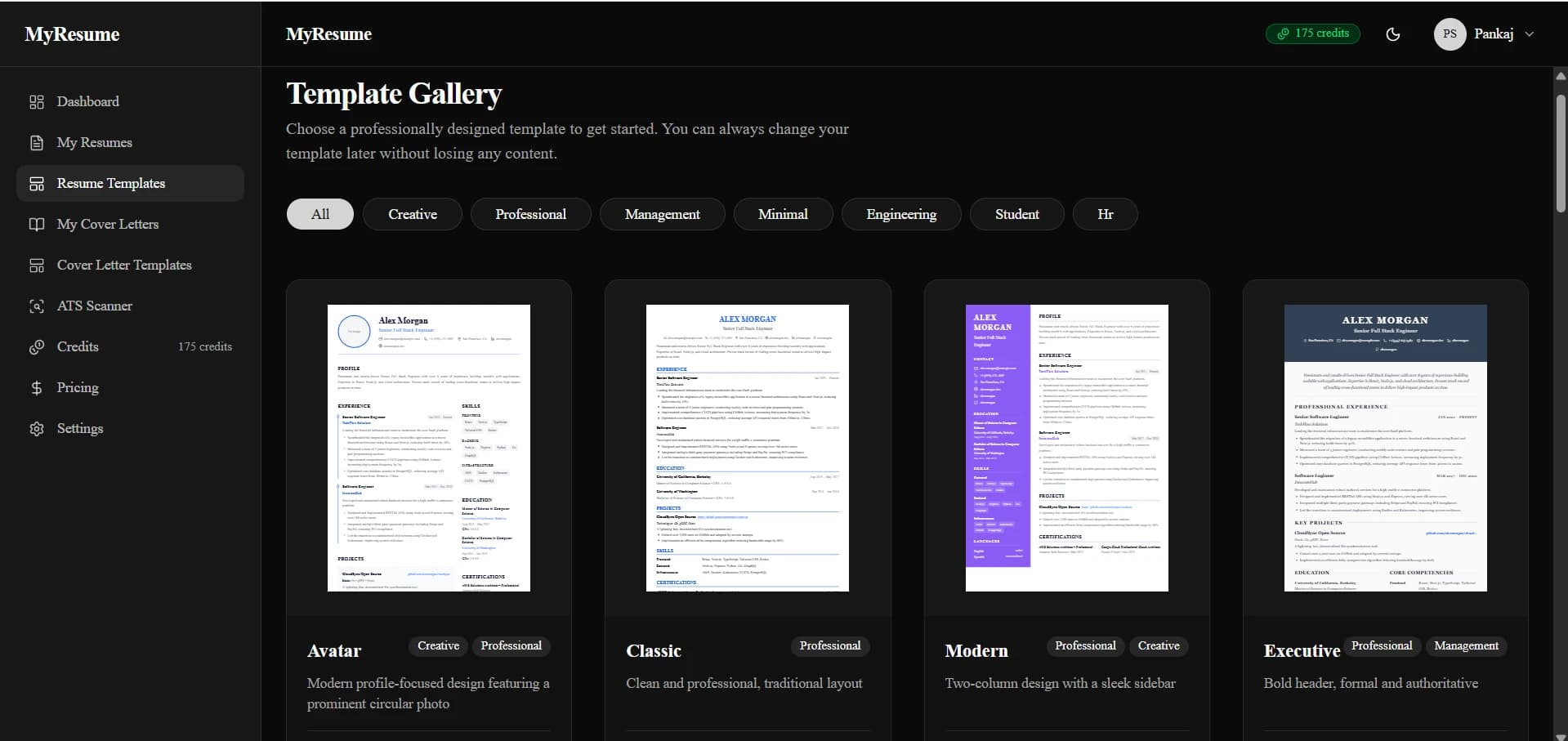 Resume AI — Smart Resume Builder screenshot 4